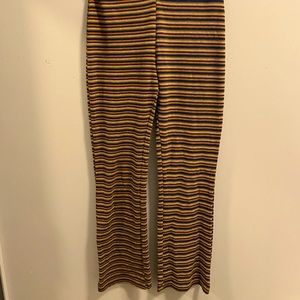 Stripped multi color pants